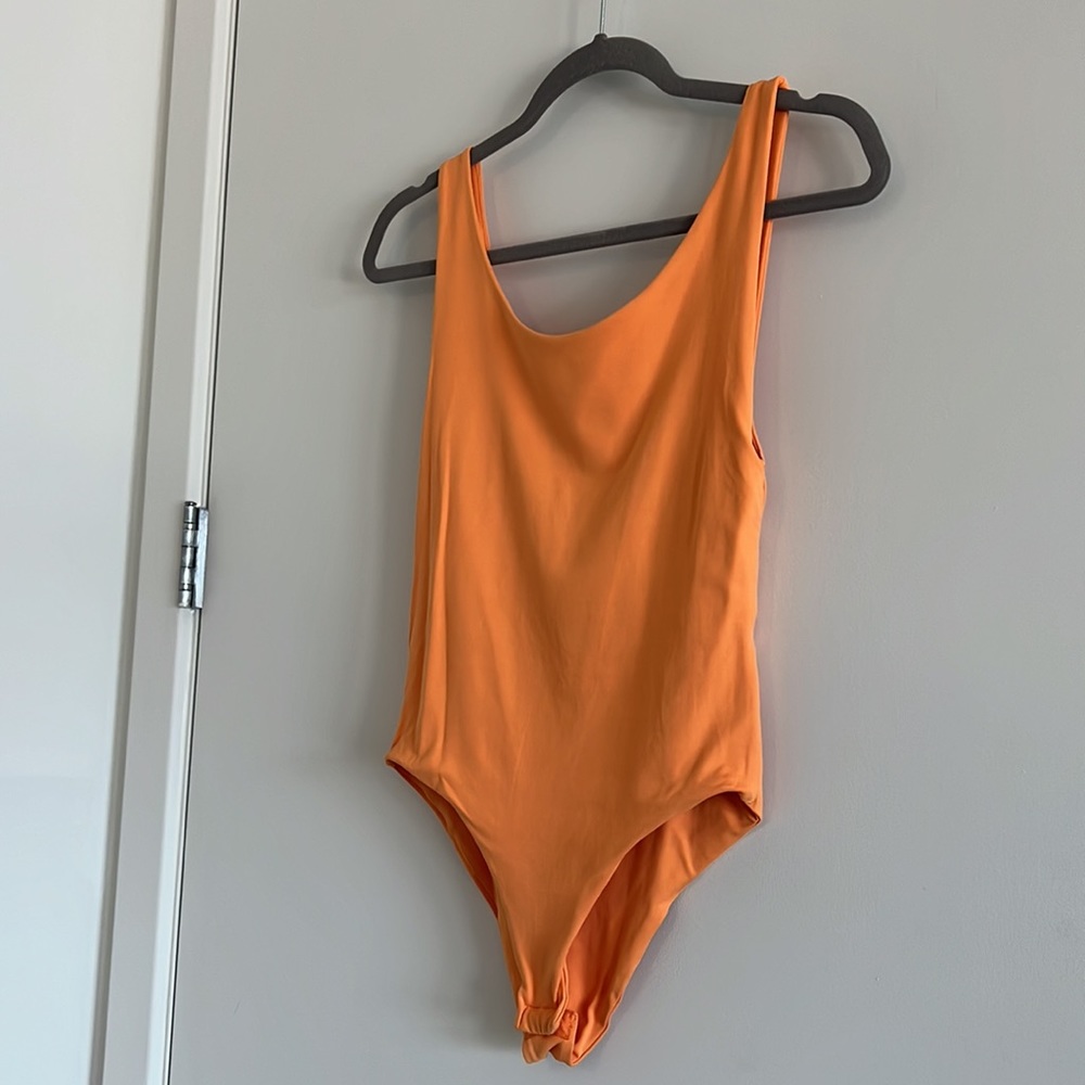 ZARA/ Tangerine 🍊 Sleeveless Bodysuit